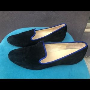 Cole Haan Sabrina Suede Smoking Slipper